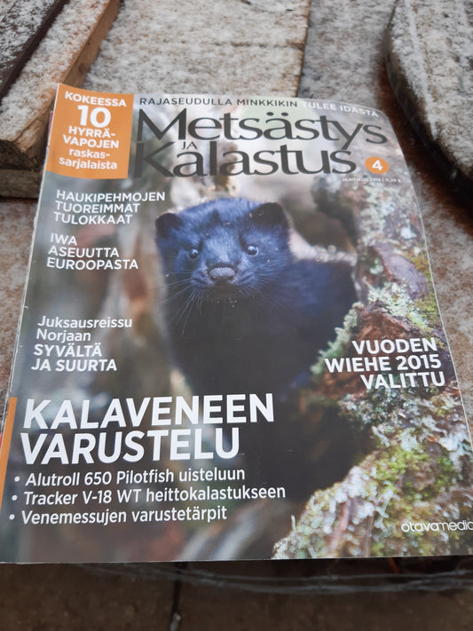 metsästys ja kalastus 4 / 2016