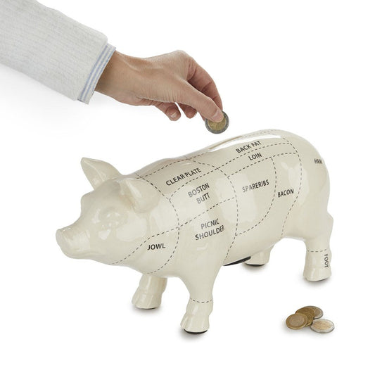 iso säästöpossu - possun osat