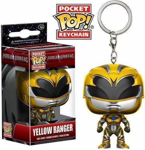 pocket pop! power rangers yellow ranger avaimenperä