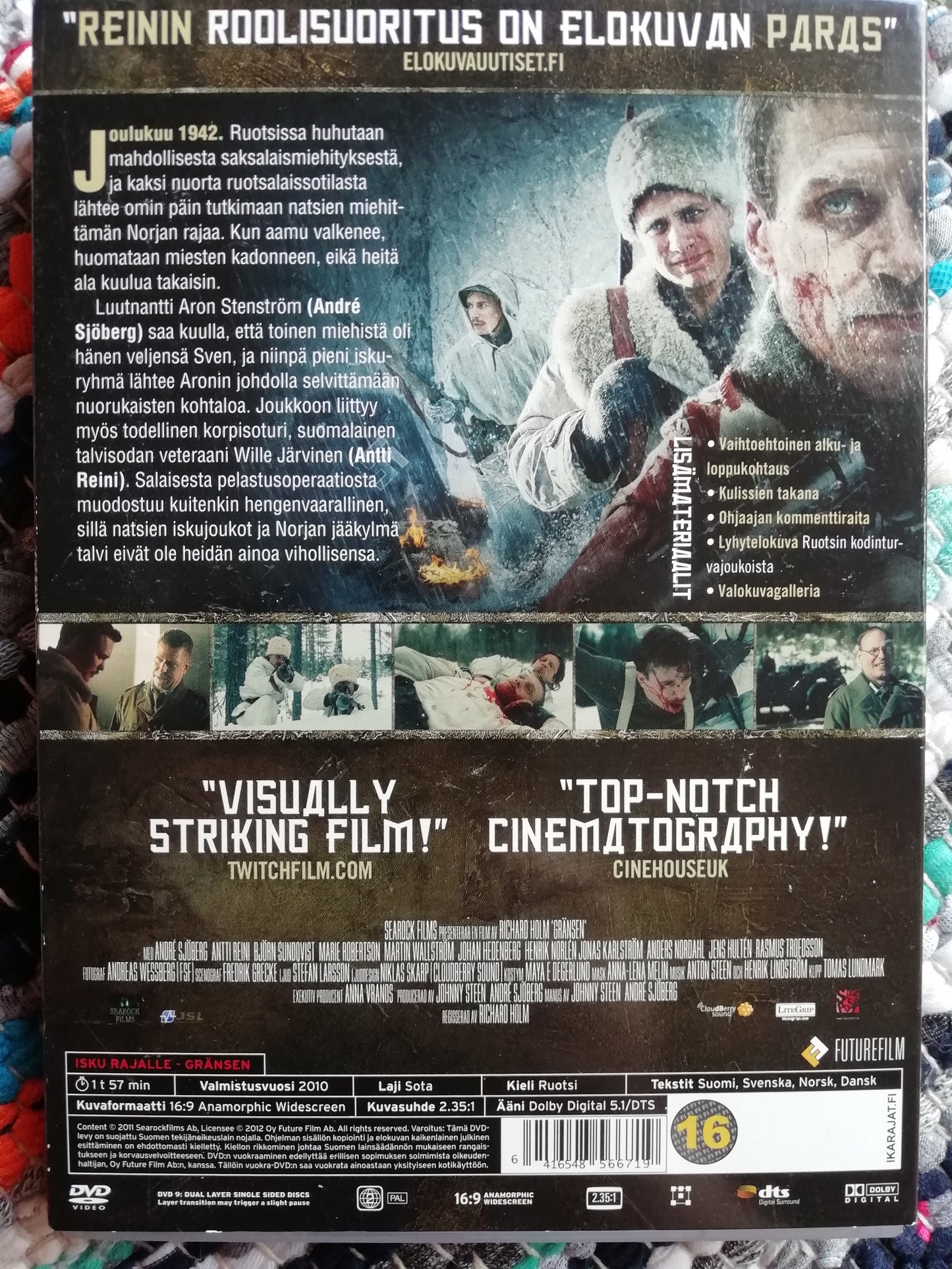 isku rajalle dvd