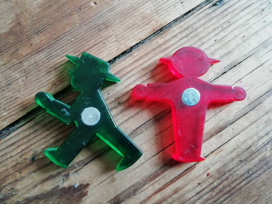 miehet jääkaappimagneetit 2 kpl