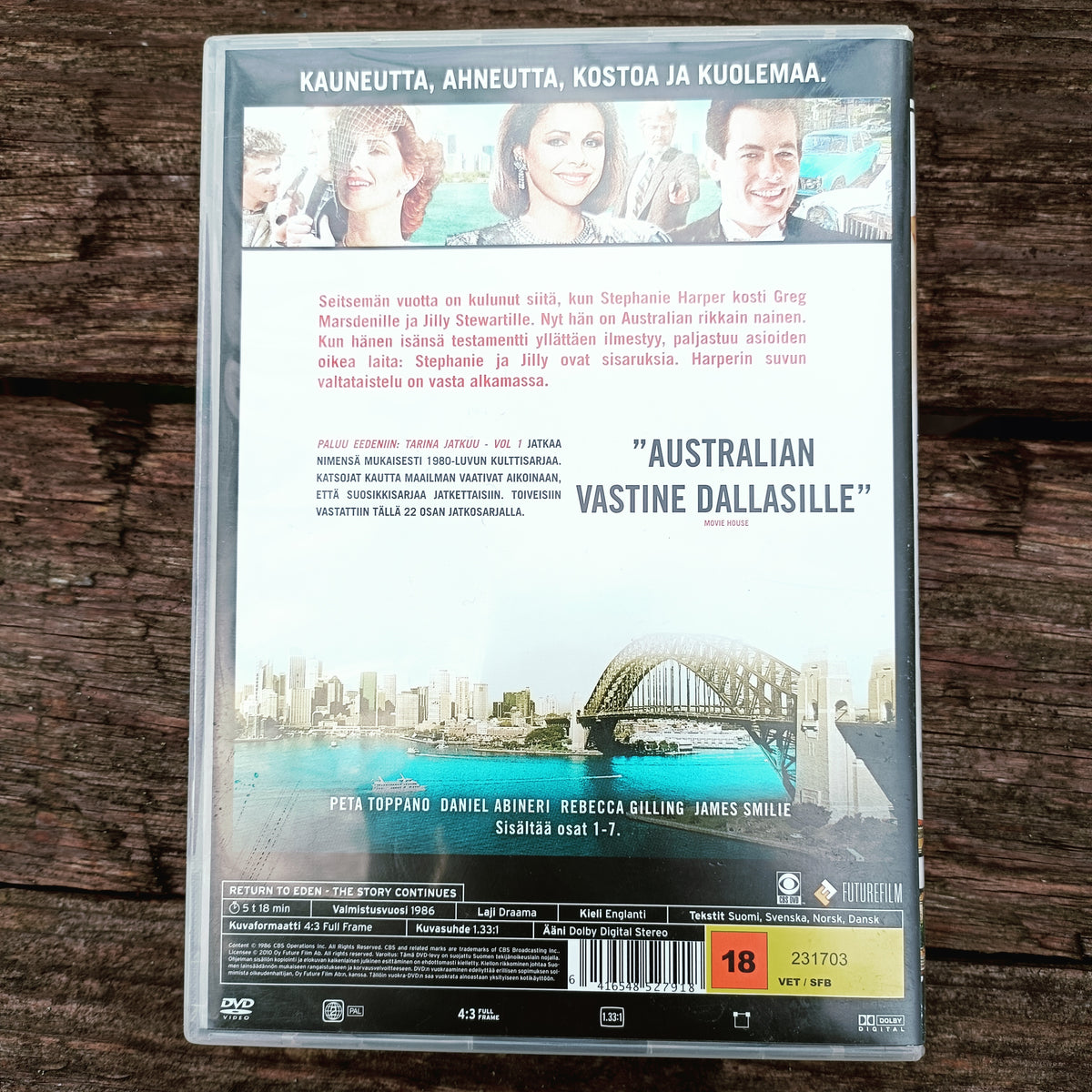 Paluu Eedeniin - Tarina jatkuu Vol 1 - DVD