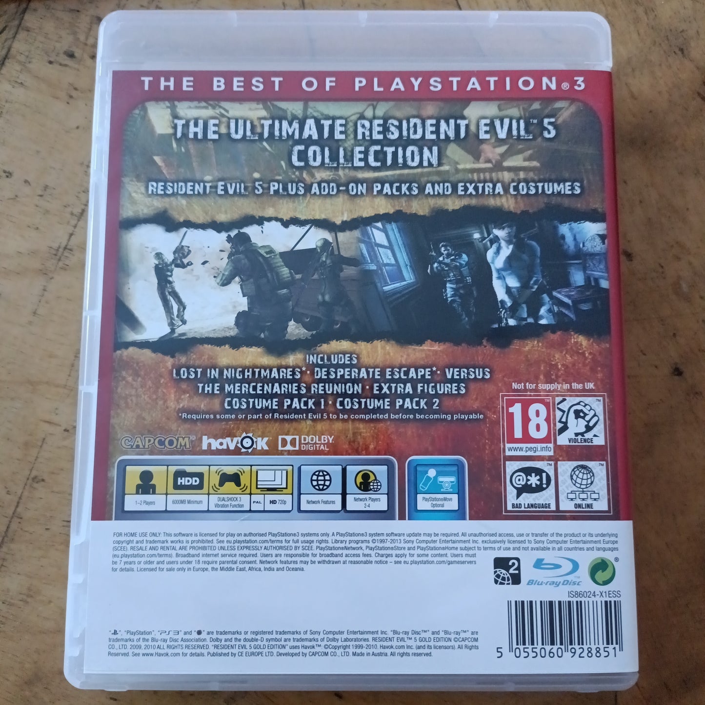 Resident Evil 5 - Gold Edition - Essentials - PS3