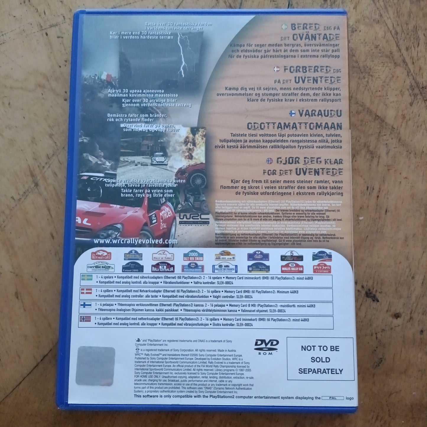 WRC - Rally Evolved - PS2