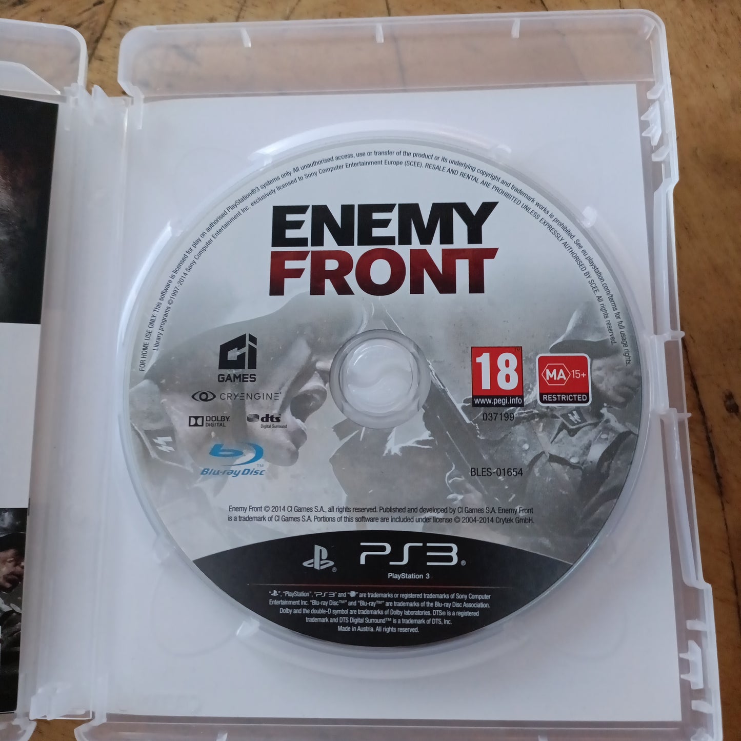 Enemy Front - Limited Edition - PS3