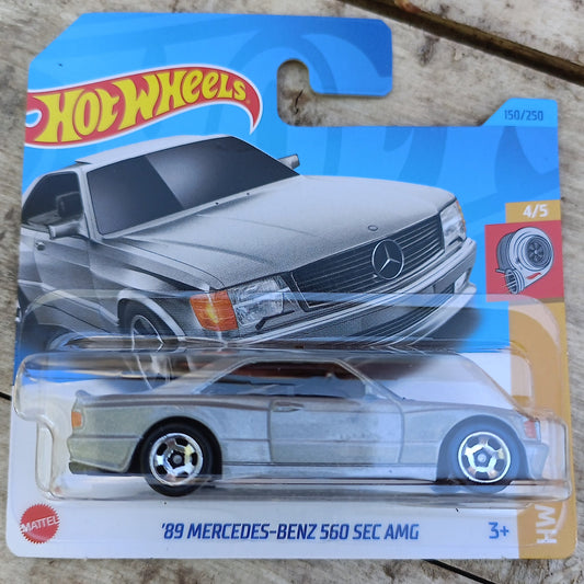 Hot Wheels '89 Mercedes-Benz 560 SEC AMG hopea