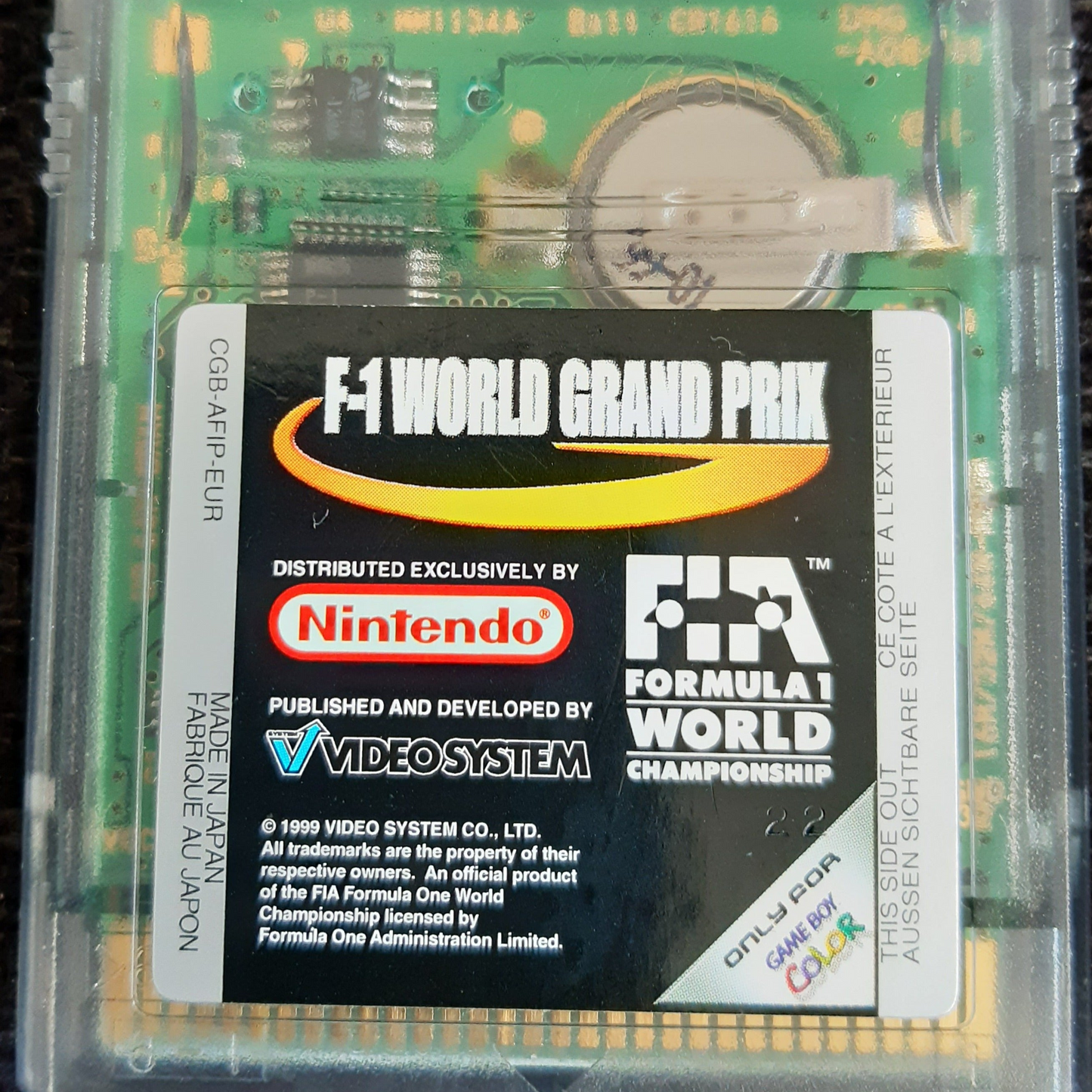 F1 World Grand Prix - Game Boy Color