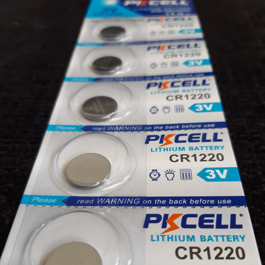Litiumparisto CR1220 3V PKCell 5 kpl