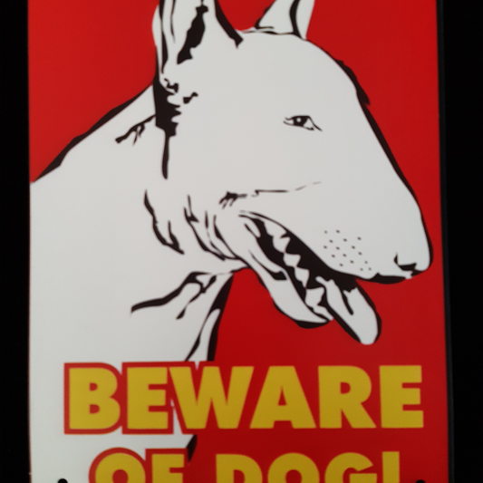 Peltikyltti BEWARE OF DOG!