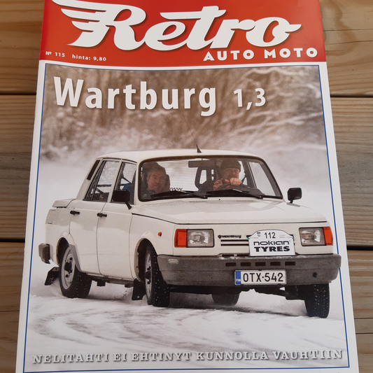 Retro - autolehti No 115 v.2019