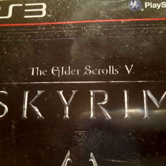 The Elder Scrolls V - Skyrim - PS3