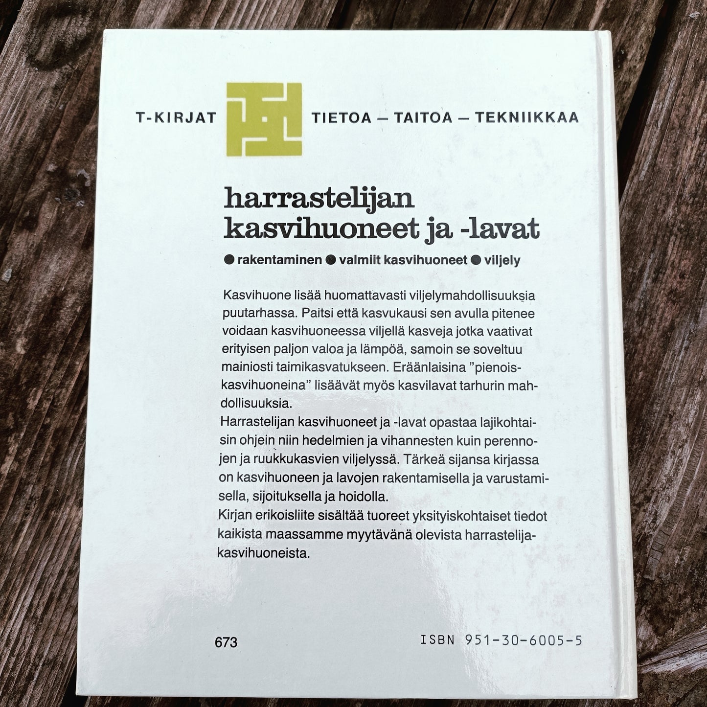 Harrastelijan kasvihuoneet ja -lavat