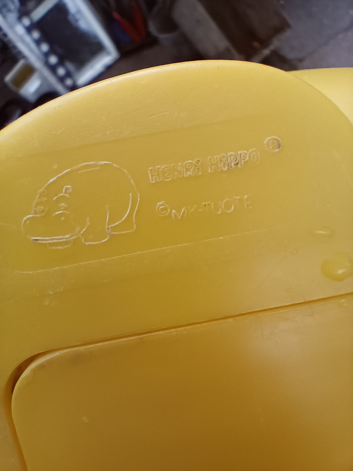 Osuuspankin keltainen Hippo säästölipas *