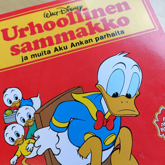 Aku Ankan parhaat 24 - Urhoollinen sammakko