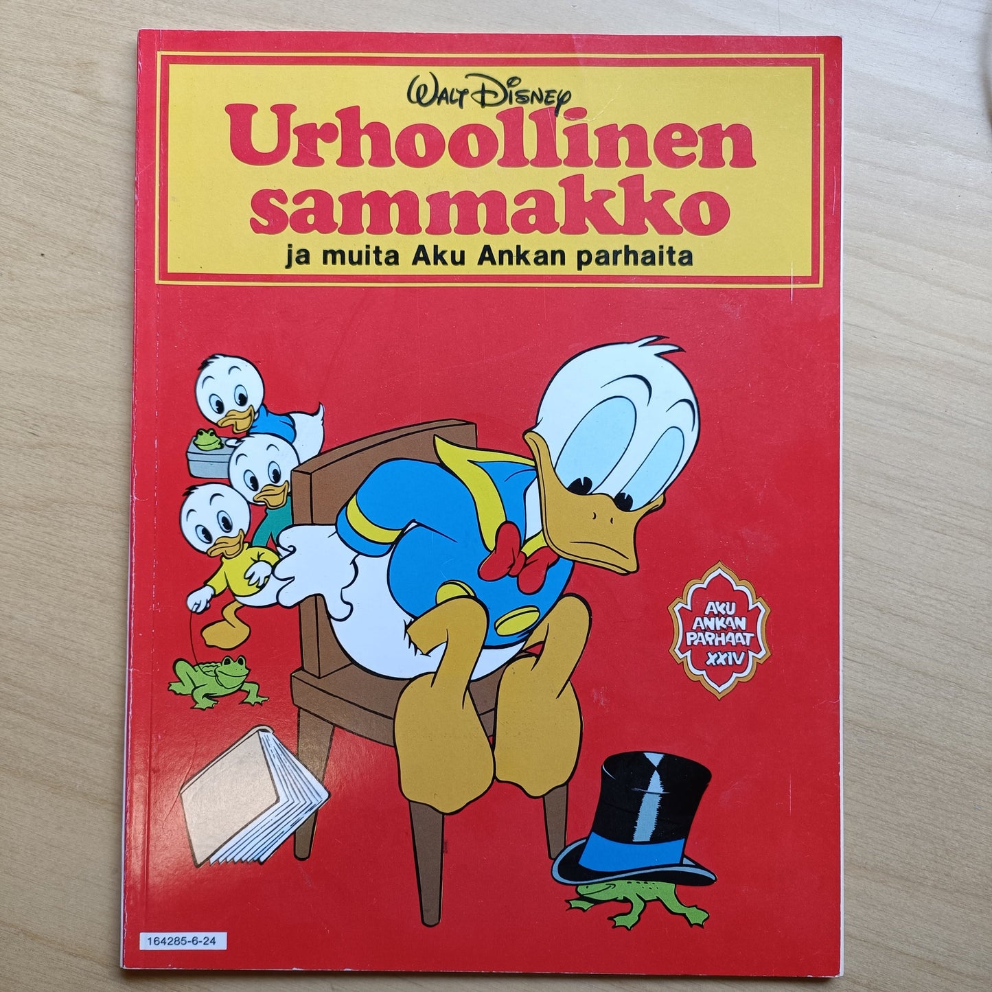 Aku Ankan parhaat 24 - Urhoollinen sammakko