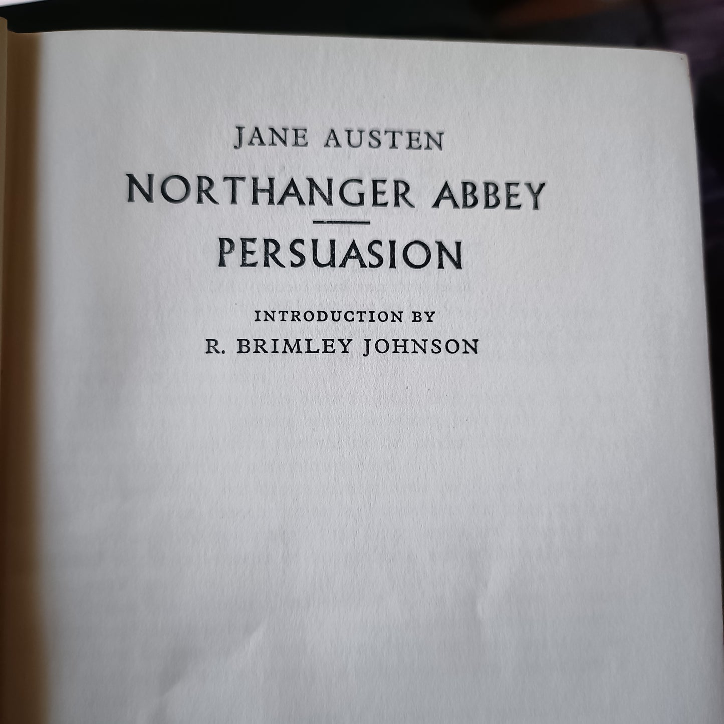 Northanger Abbey and Persuasion - Jane Austen