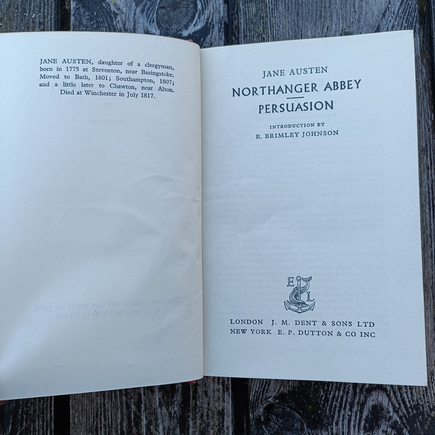 Northanger Abbey and Persuasion - Jane Austen