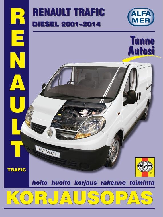 Renault Trafic (Opel Vivaro, Nissan Primastar) diesel 2001-2014 korjausopas