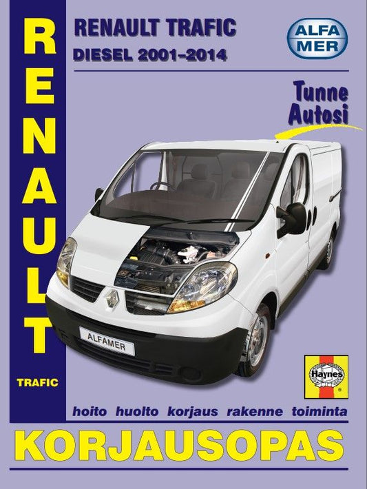Renault Trafic (Opel Vivaro, Nissan Primastar) diesel 2001-2014 korjausopas