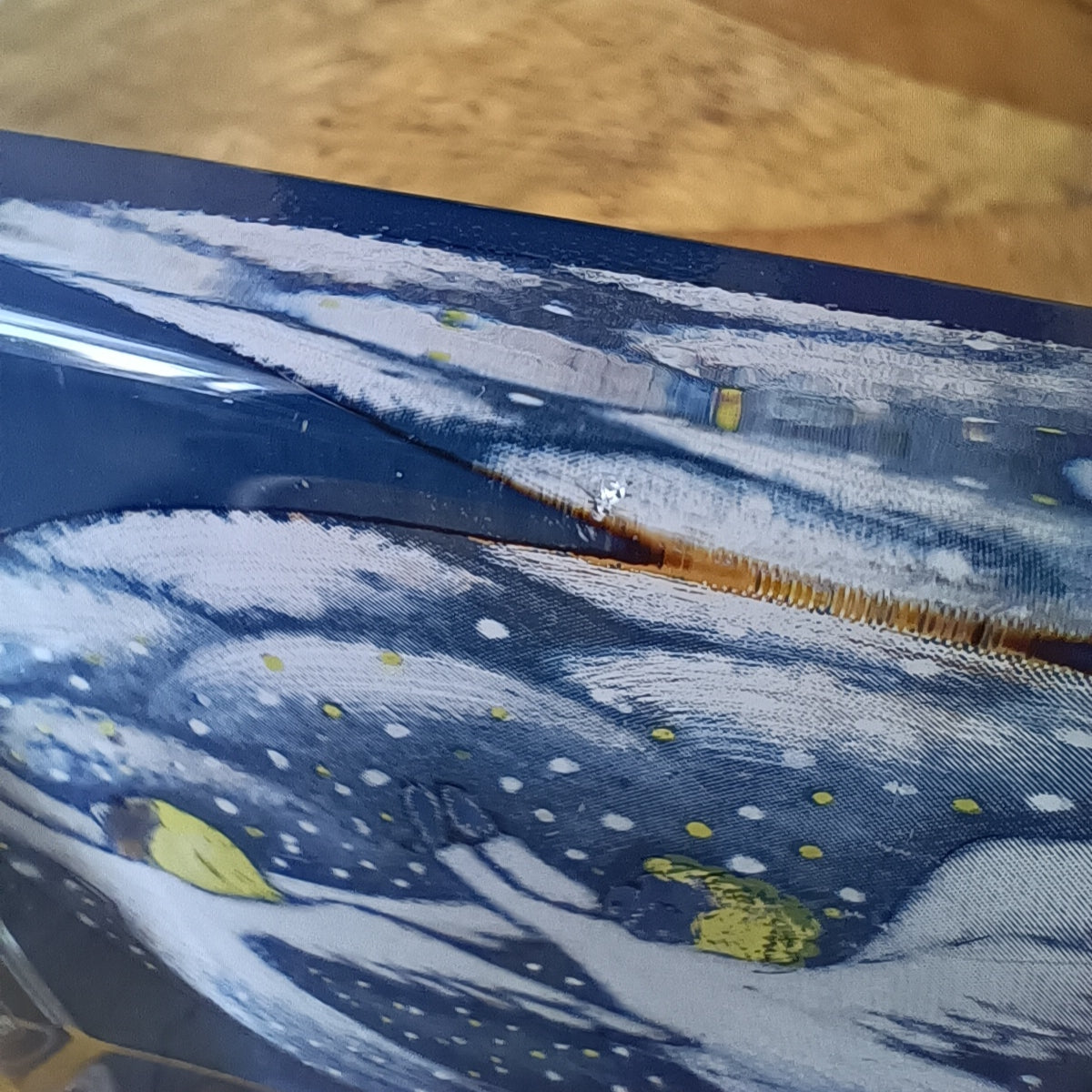 Iittala lasikortti - Sinessä taivaan keinuen - Heljä Liukko-Sundström