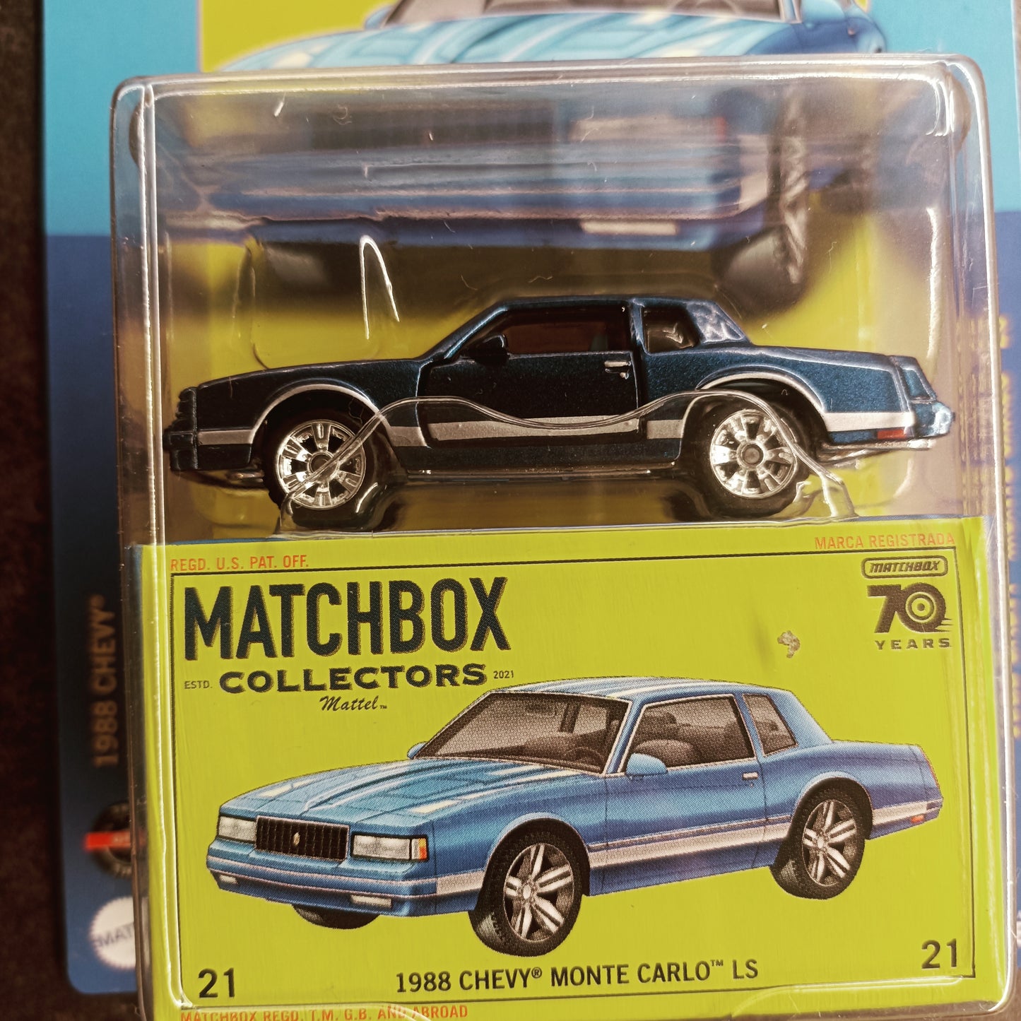 Matchbox Collectors 70 Years - 1988 Chevy Monte Carlo LS - 1:64