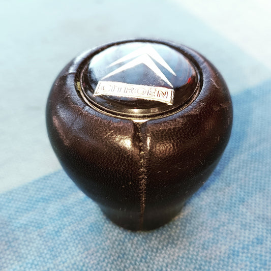 Citroen nahkainen vaihdekepin nuppi