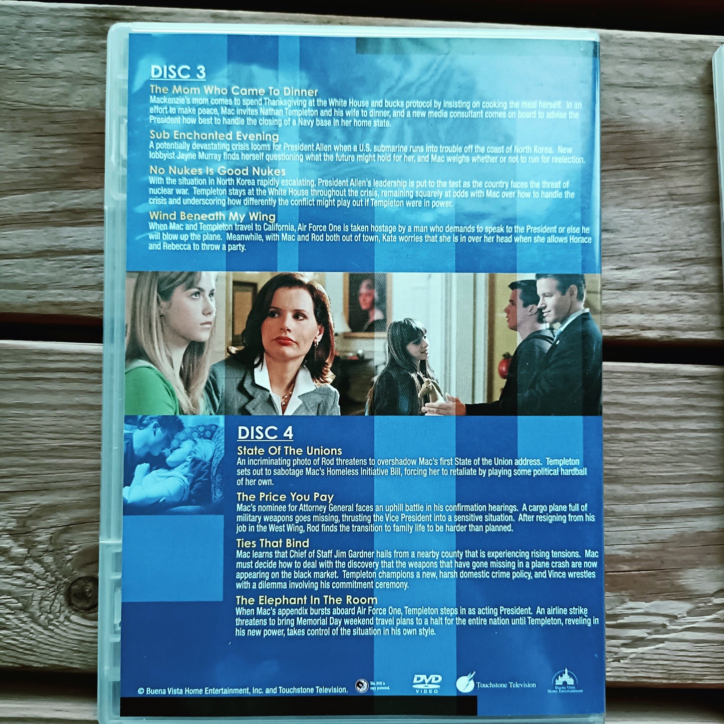 Rouva Presidentti - 1. tuotantokausi - 5 DVD