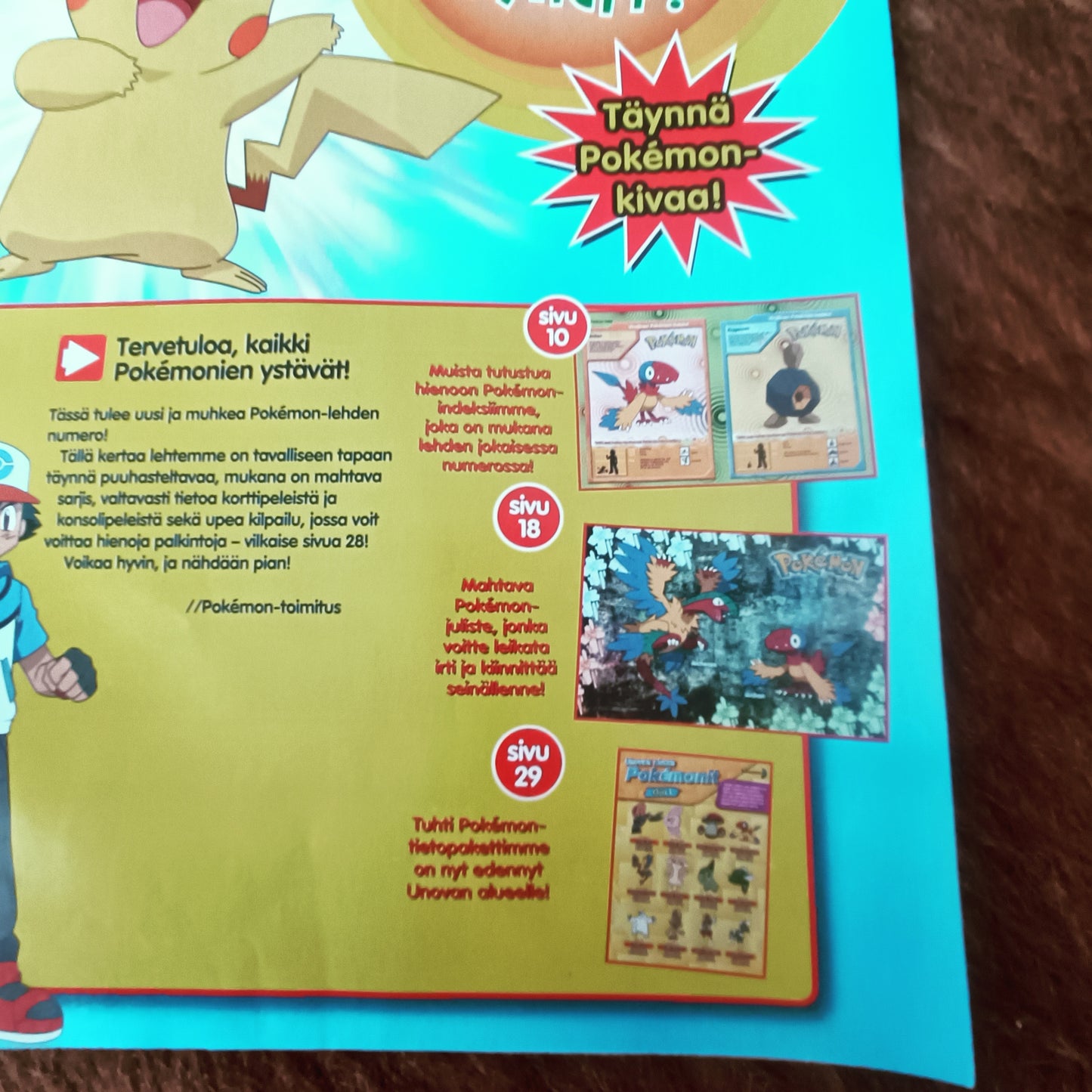 Pokemon virallinen pelilehti 10/2012