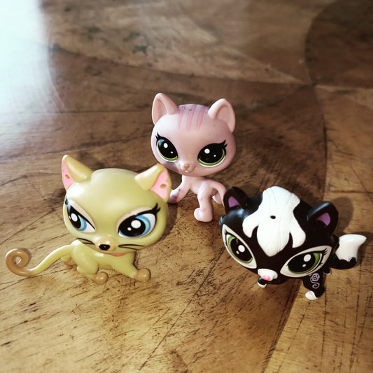 Littlest Pet Shop kissoja 3 kpl
