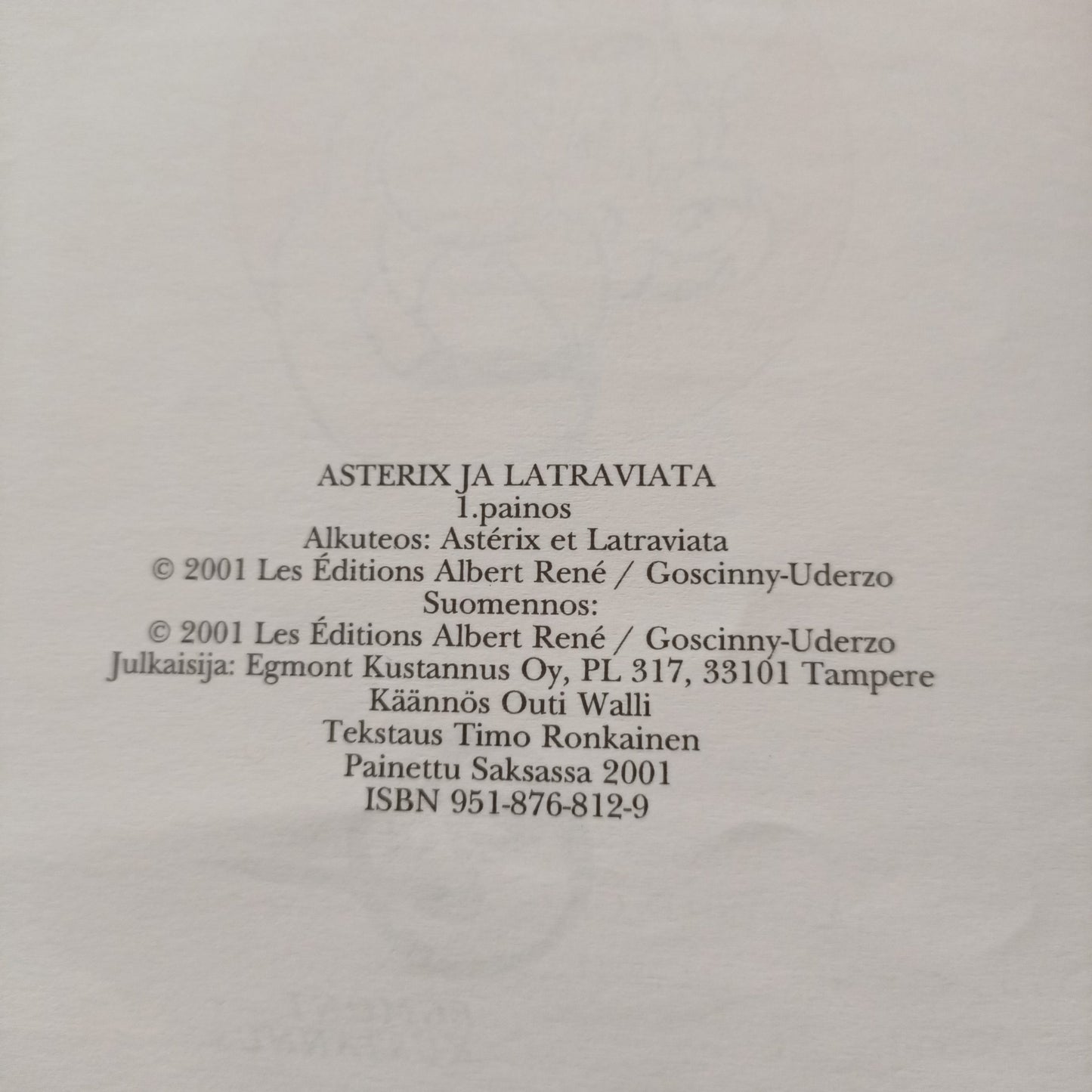 Asterix ja Latraviata