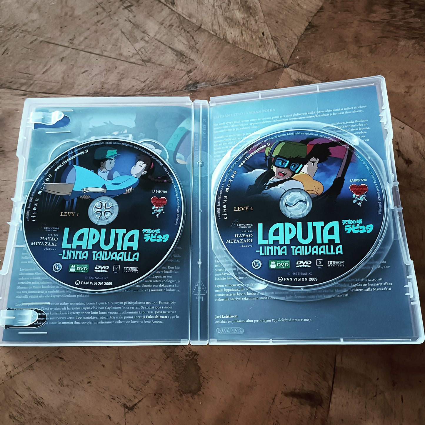 Laputa - Linna taivaalla - Hayao Miyazaki - 2DVD