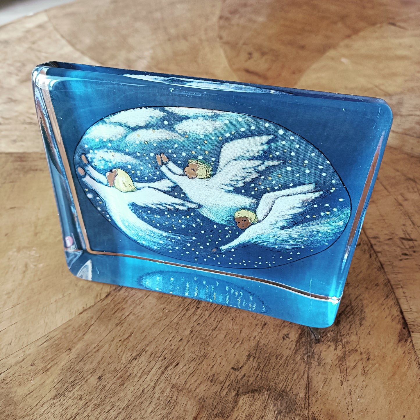 Iittala lasikortti - Sinessä taivaan keinuen - Heljä Liukko-Sundström