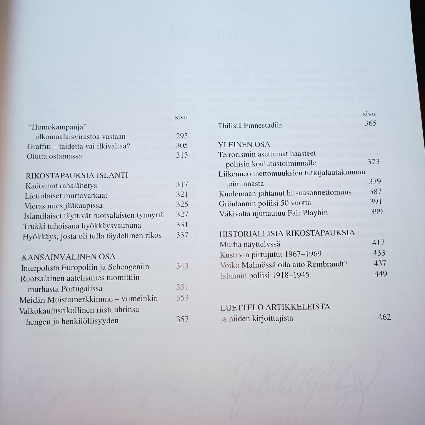 Pohjolan poliisi kertoo 2003