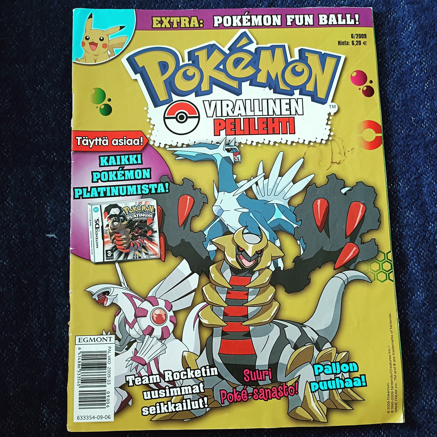 Pokemon virallinen pelilehti 6/2009