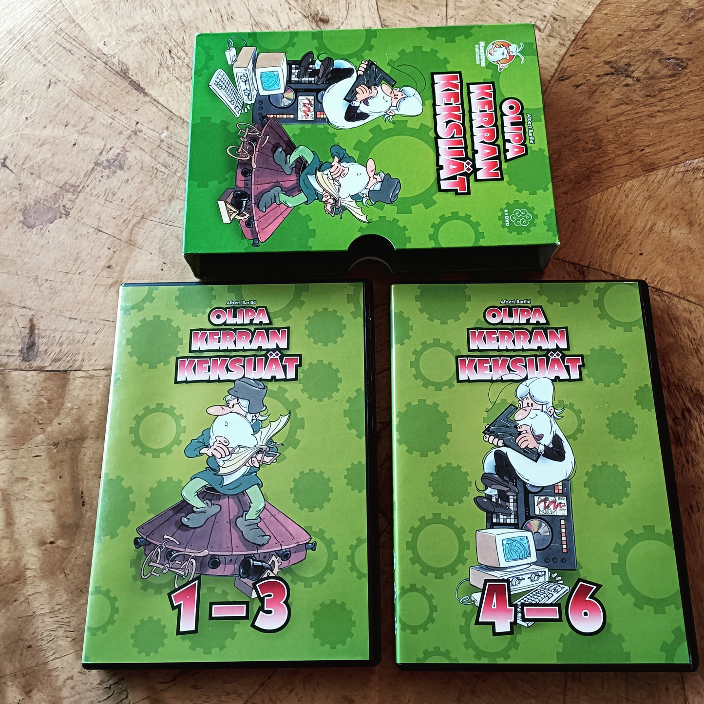 Olipa kerran keksijät 1-6 - 6DVD