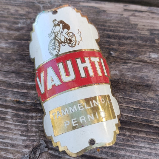 Vauhti - Polkupyörän keulamerkki