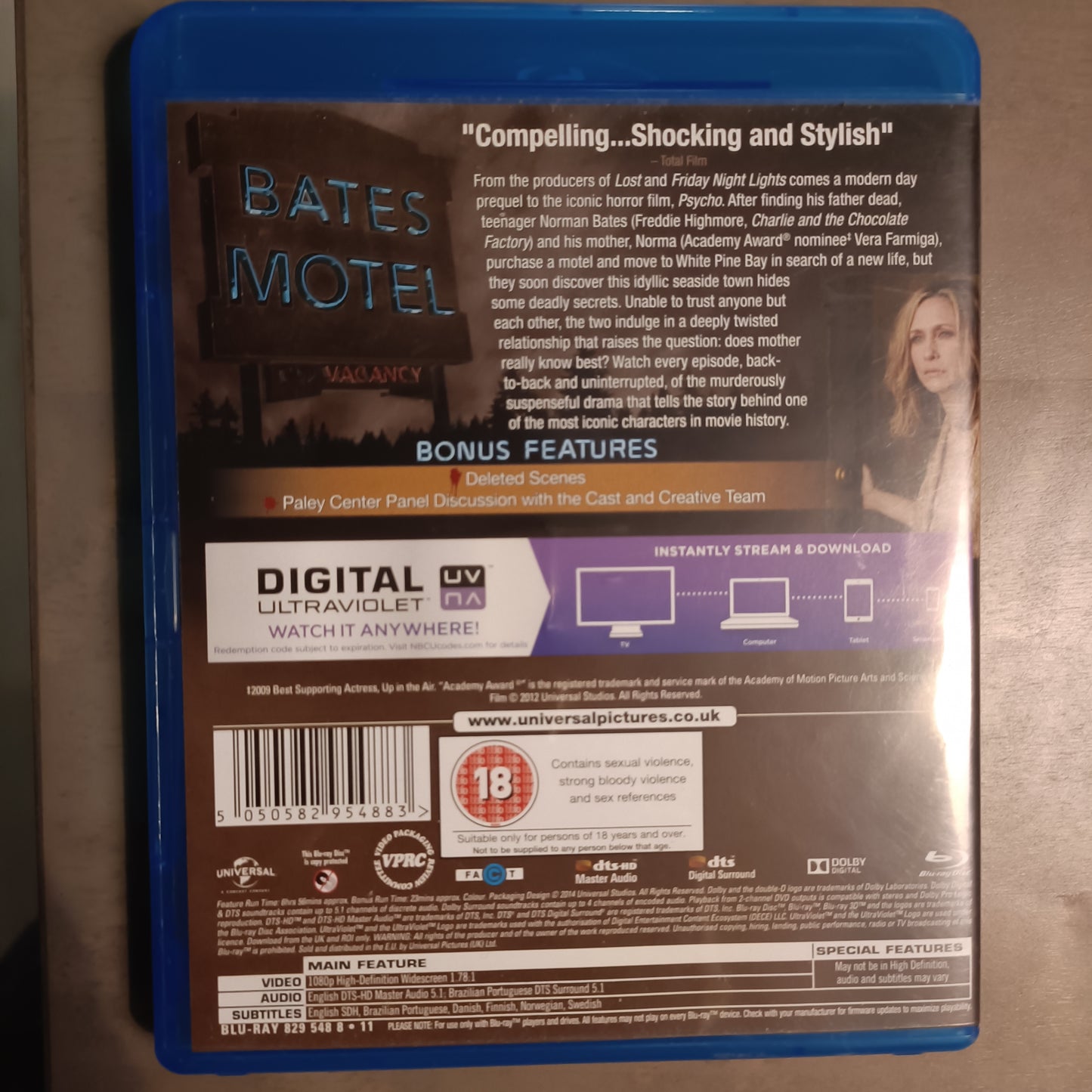 Bates motel - Kausi 1 - Blu-ray