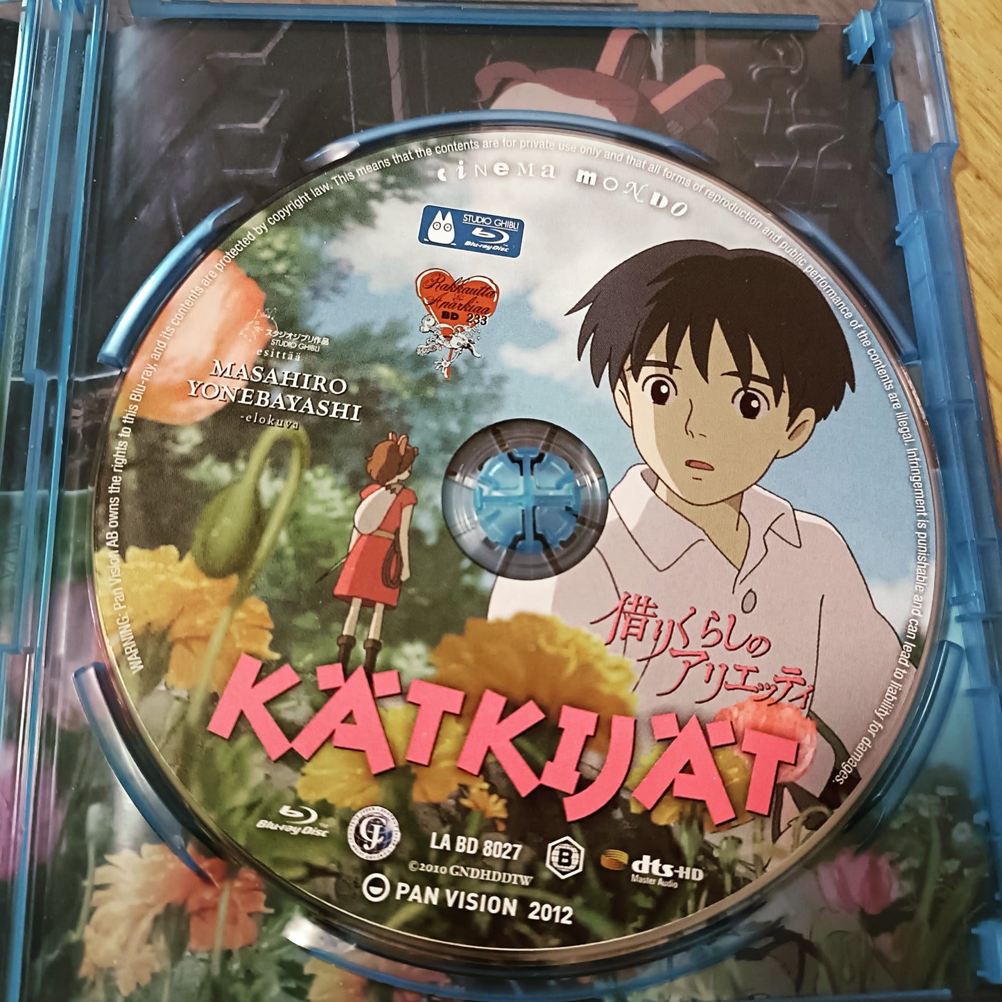 Kätkijät - Blu-ray + DVD