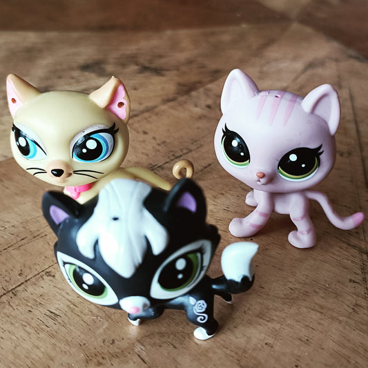 Littlest Pet Shop kissoja 3 kpl