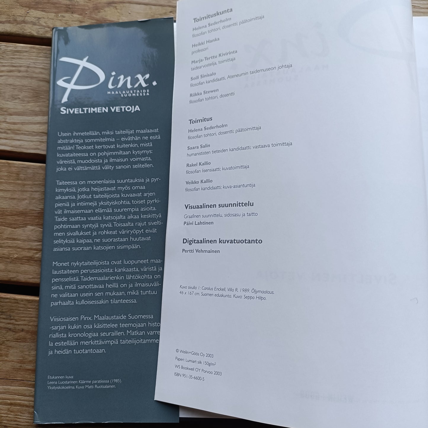 Pinx. Maalaustaide Suomessa - Siveltimen vetoja