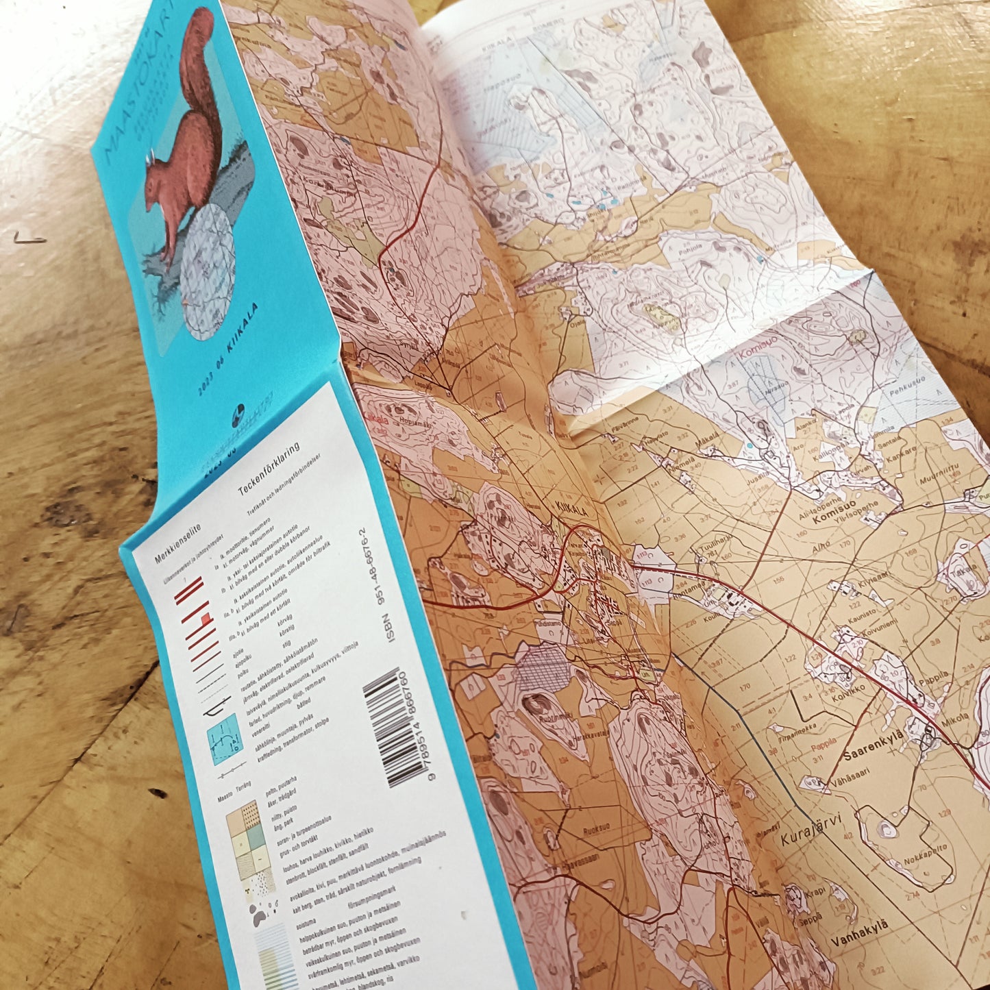 Maastokartta Kiikala 1999 - 1:20000