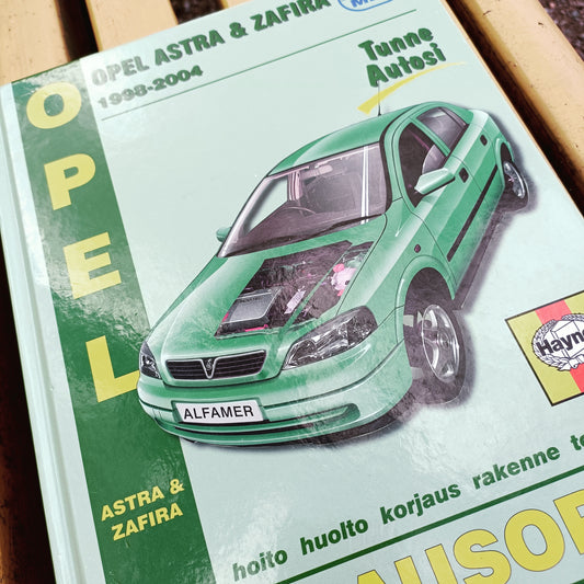 Opel Astra & Zafira 1998-2004 korjausopas