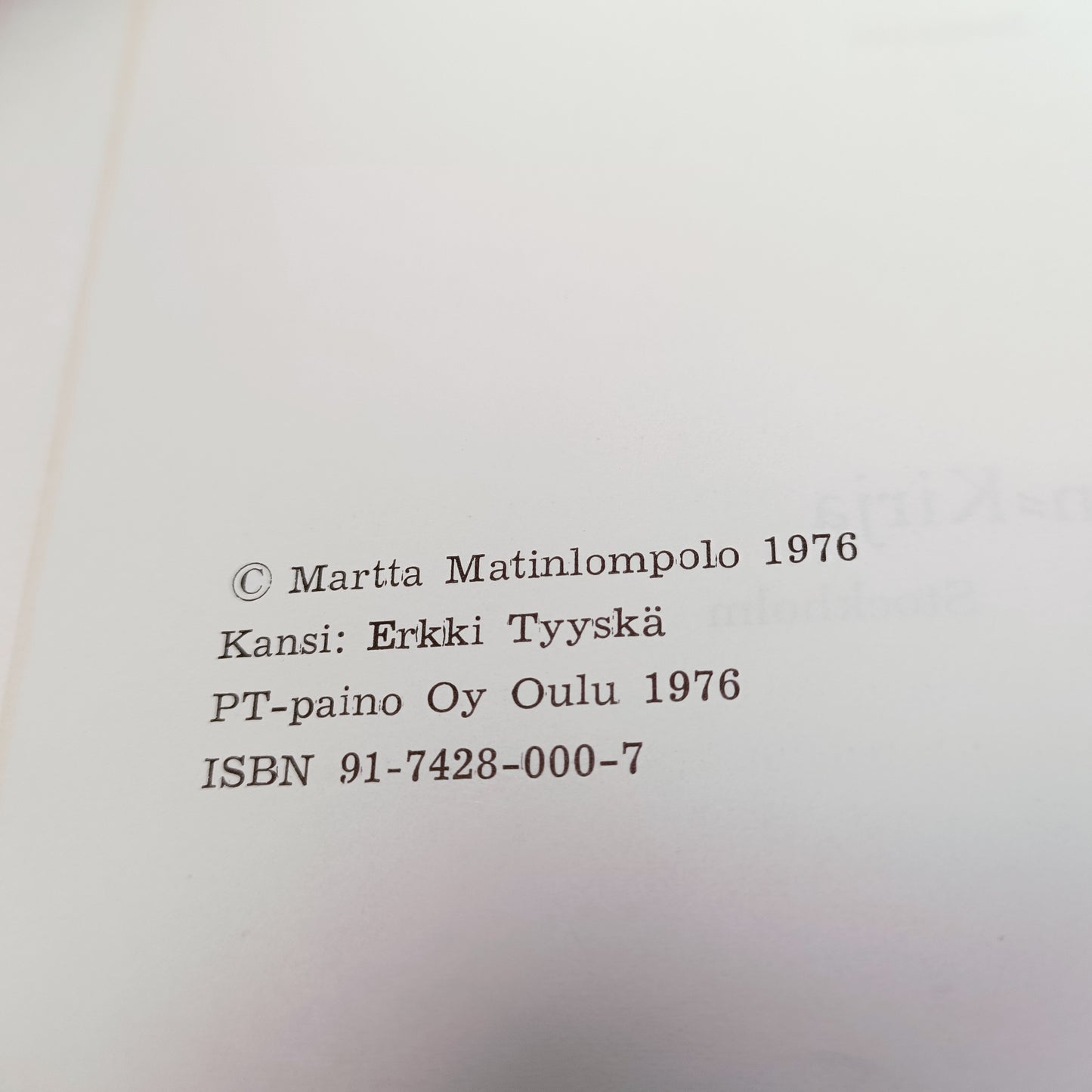 Ken tietäis huomisen - Martta Matinlompolo