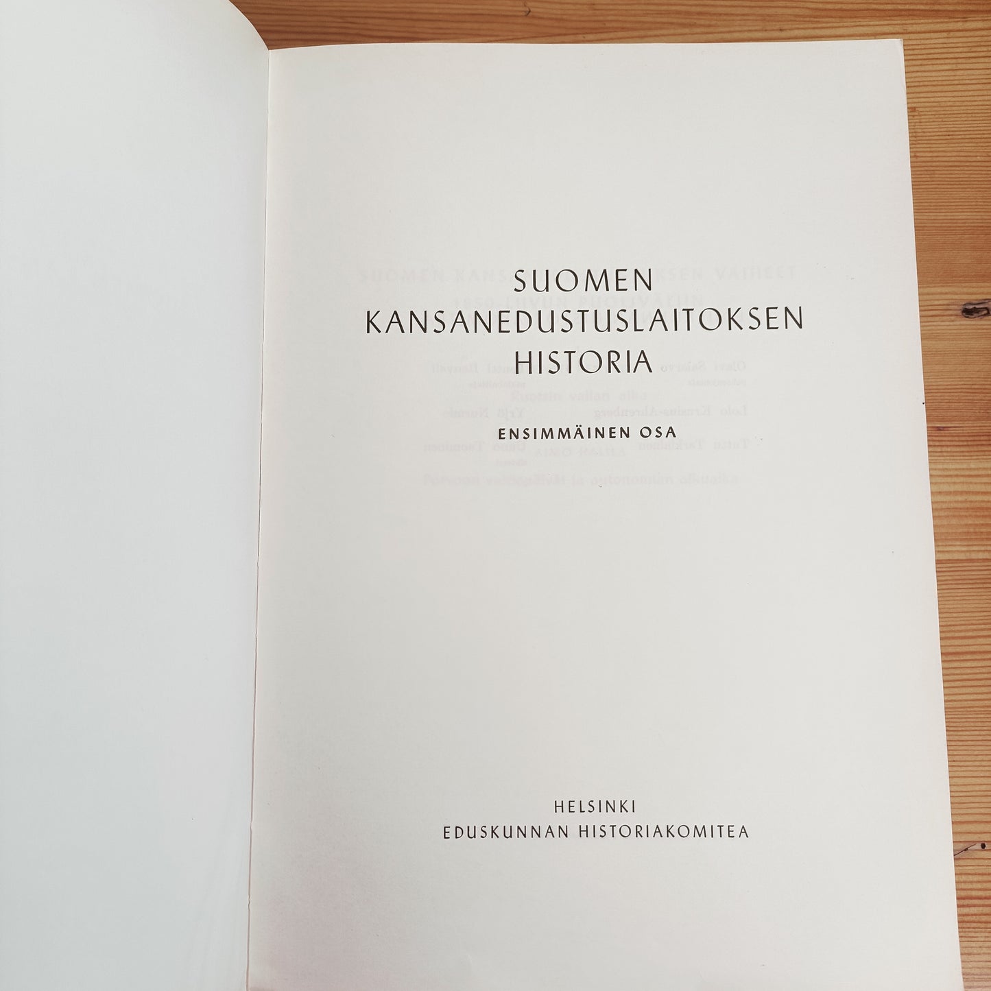 Suomen kansanedustuslaitoksen historia osa 1
