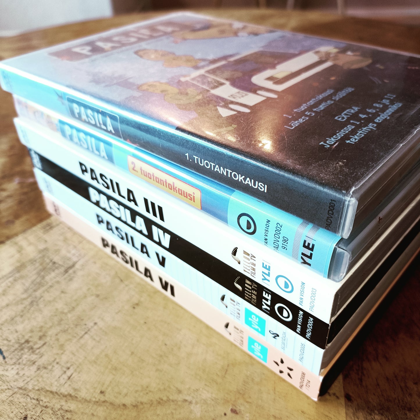 Pasila kaikki tuotantokaudet 1-6 - DVD