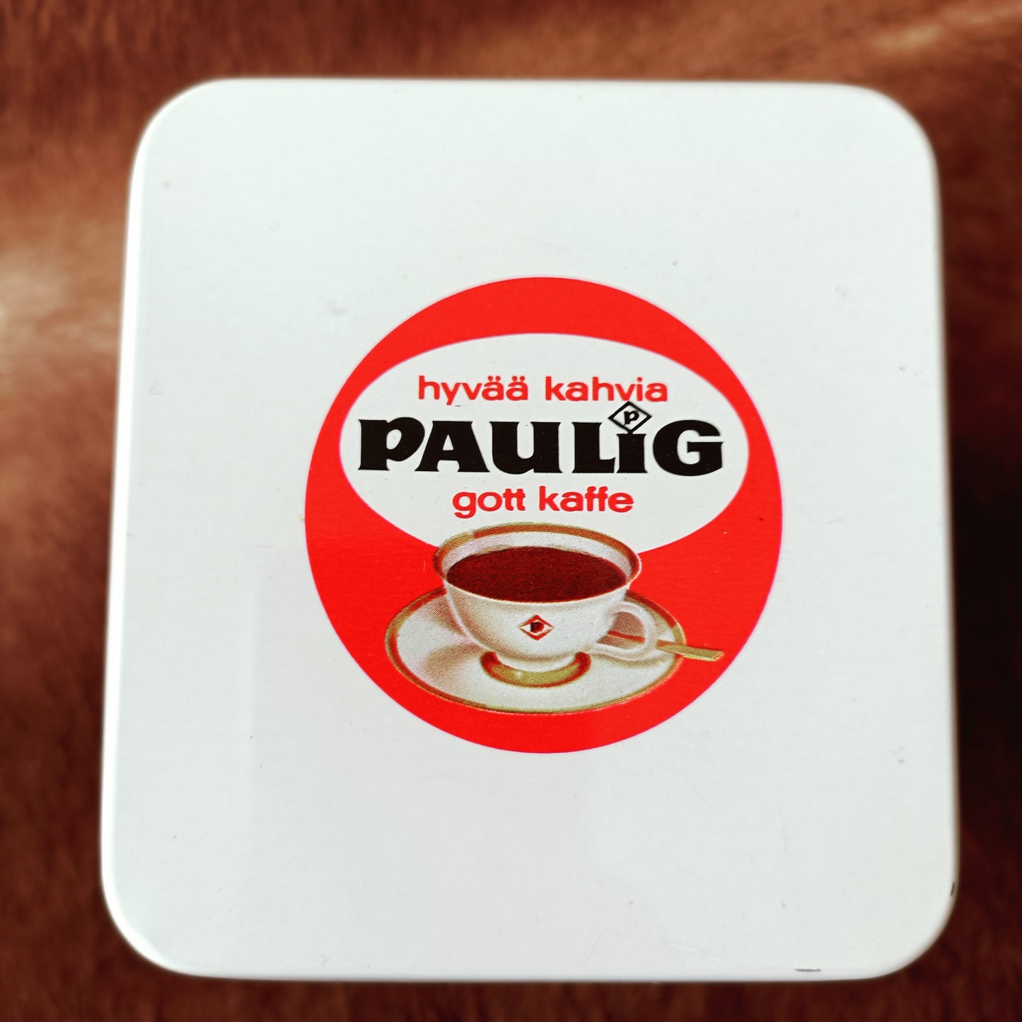 Paulig Paula-tyttö kahvi peltipurkki