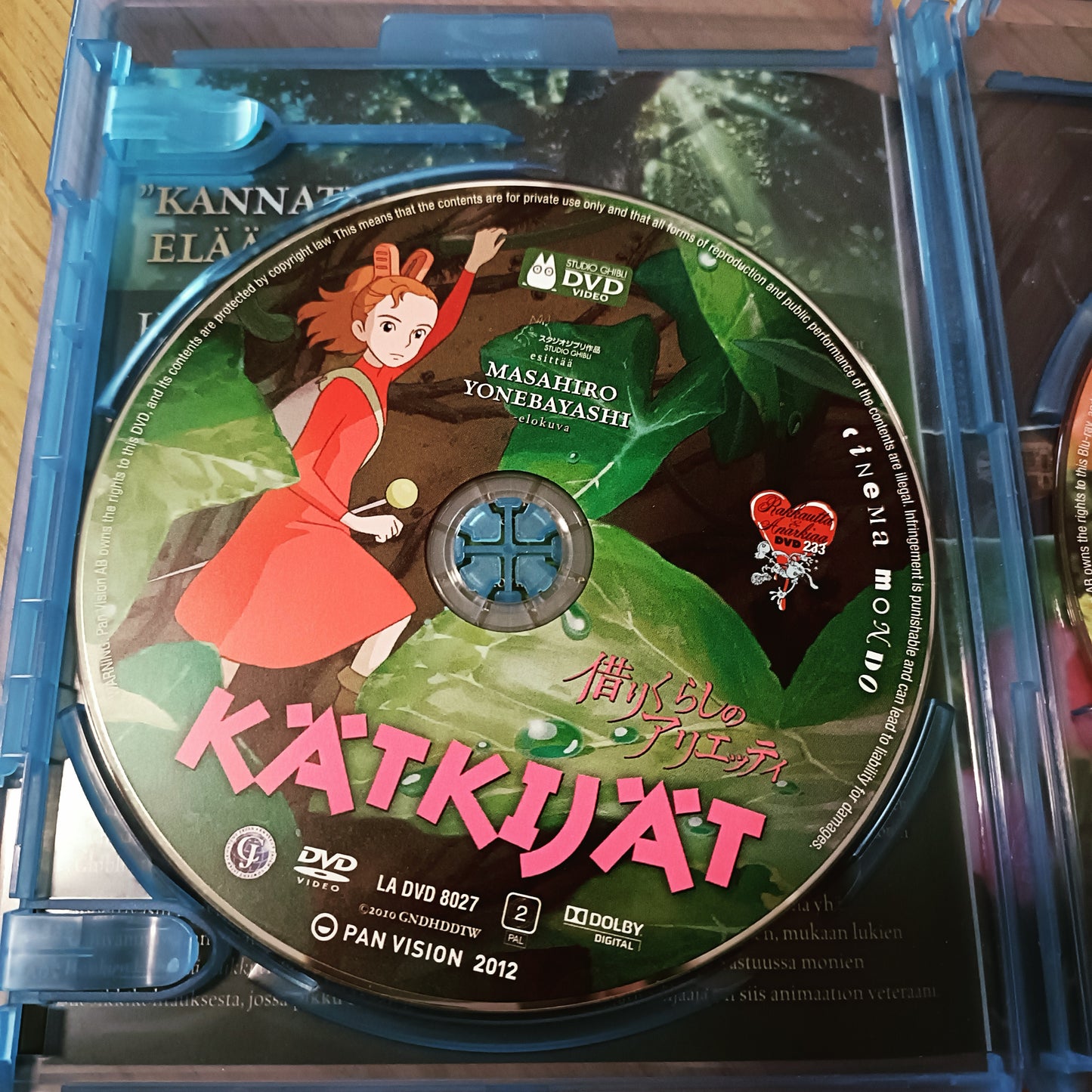 Kätkijät - Blu-ray + DVD