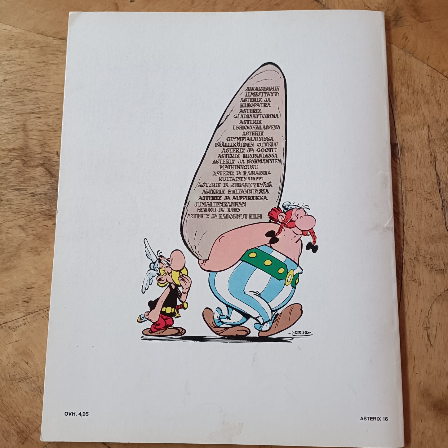 Asterix lyö vetoa