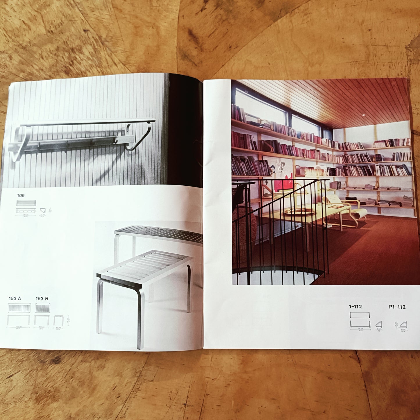 ICF Alvar Aalto furniture esite vuodelta 1978