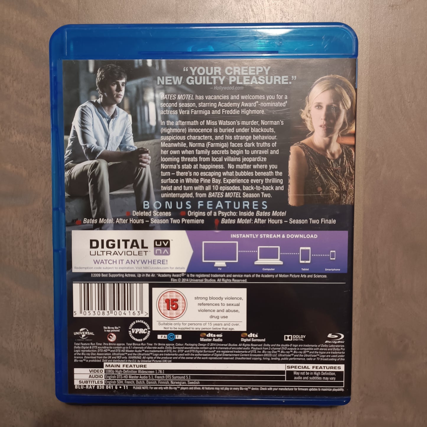 Bates motel - Kausi 2 - Blu-ray